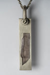 Parts of Four Plate Necklace (U-bolt variant, adaptive, pink Konsai stone) Z-638-DA+KUN PPOF57
